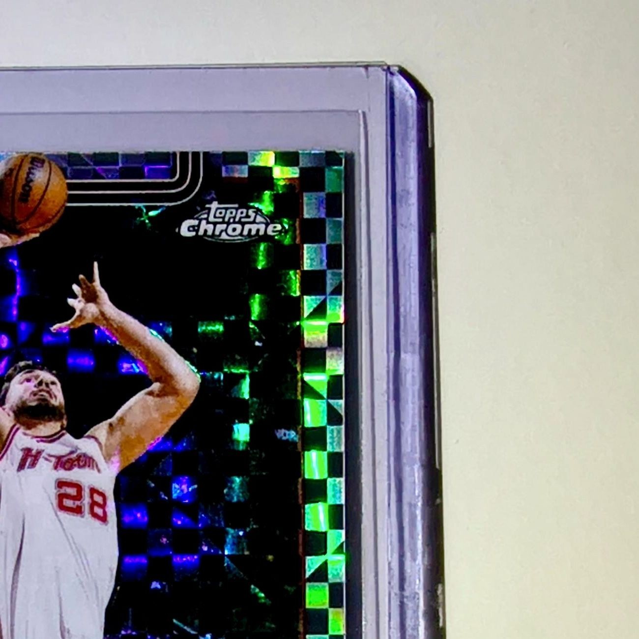 Alperen Sengun 2025-26 NBA Topps Chrome Update X-Fractor #38 Card Rockets
