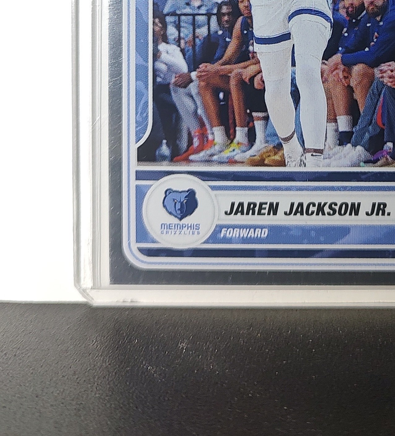 Jaren Jackson Jr. 2023-24 Panini NBA Sticker Foil Card #40 Memphis Grizzlies