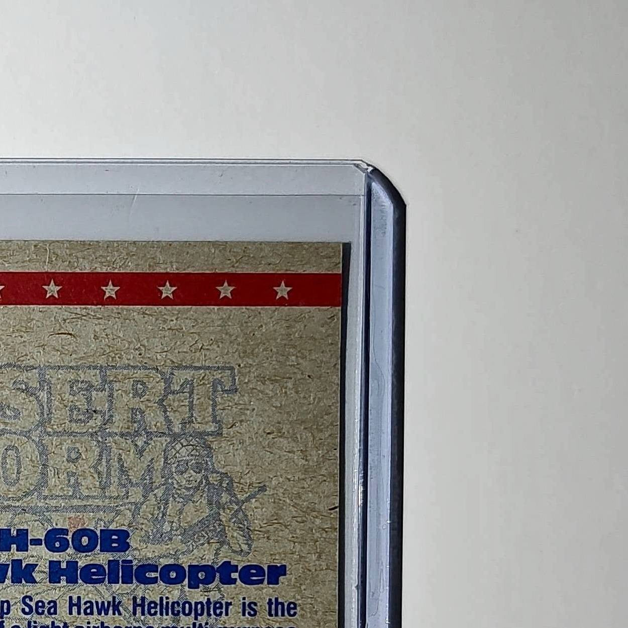 SH-60B Seahawk Helicopter 1991 Topps Desert Storm #10 Card