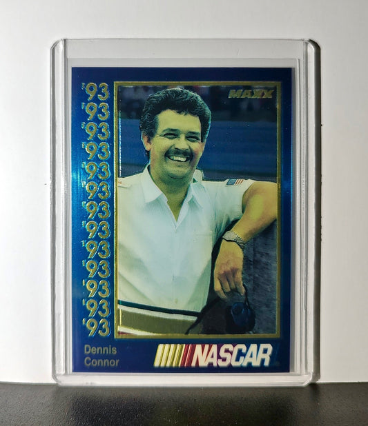 Dennis Connor 1993 Maxx Premier Plus Racing #160 NASCAR Card Aroneck Racing