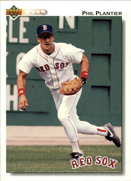 Phil Plantier 1992 Upper Deck MLB #425 Baseball Card Boston Red Sox