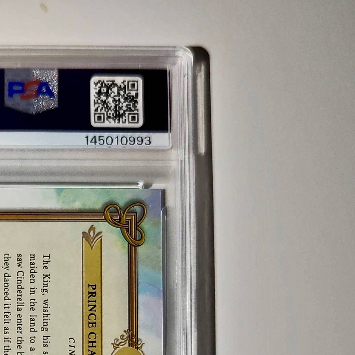 Prince Charming's Castle 2025 Topps Disney #C-4 Card Cinderella PSA 10