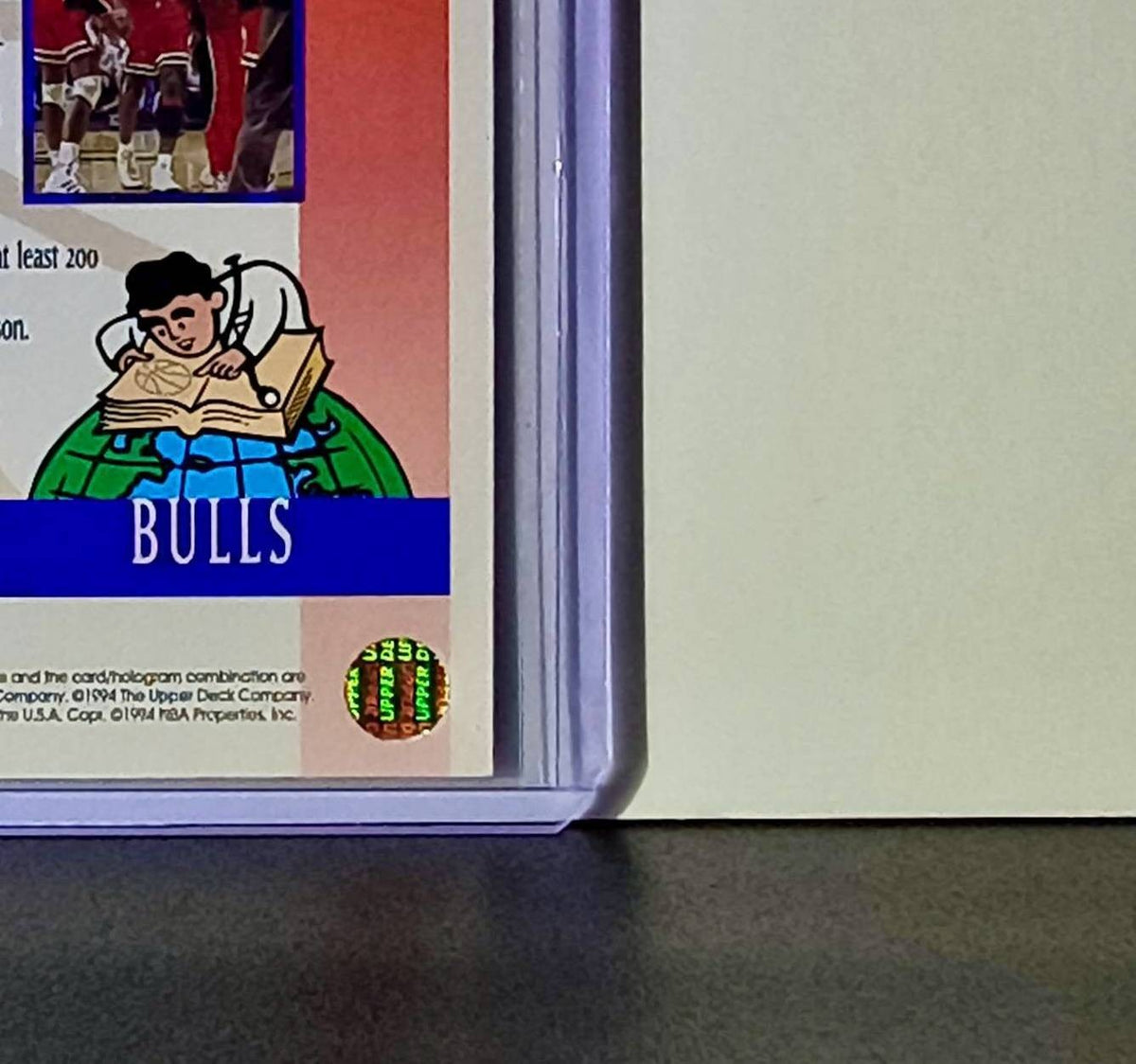 Michael Jordan 1994-95 Upper Deck Collector's Choice #402 Card Chicago Bulls
