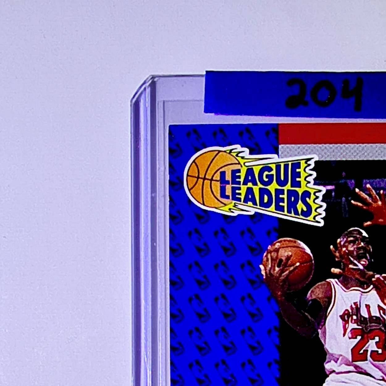 Michael Jordan 1991-92 Fleer League Leaders #220 Basketball Card Chicago Bulls