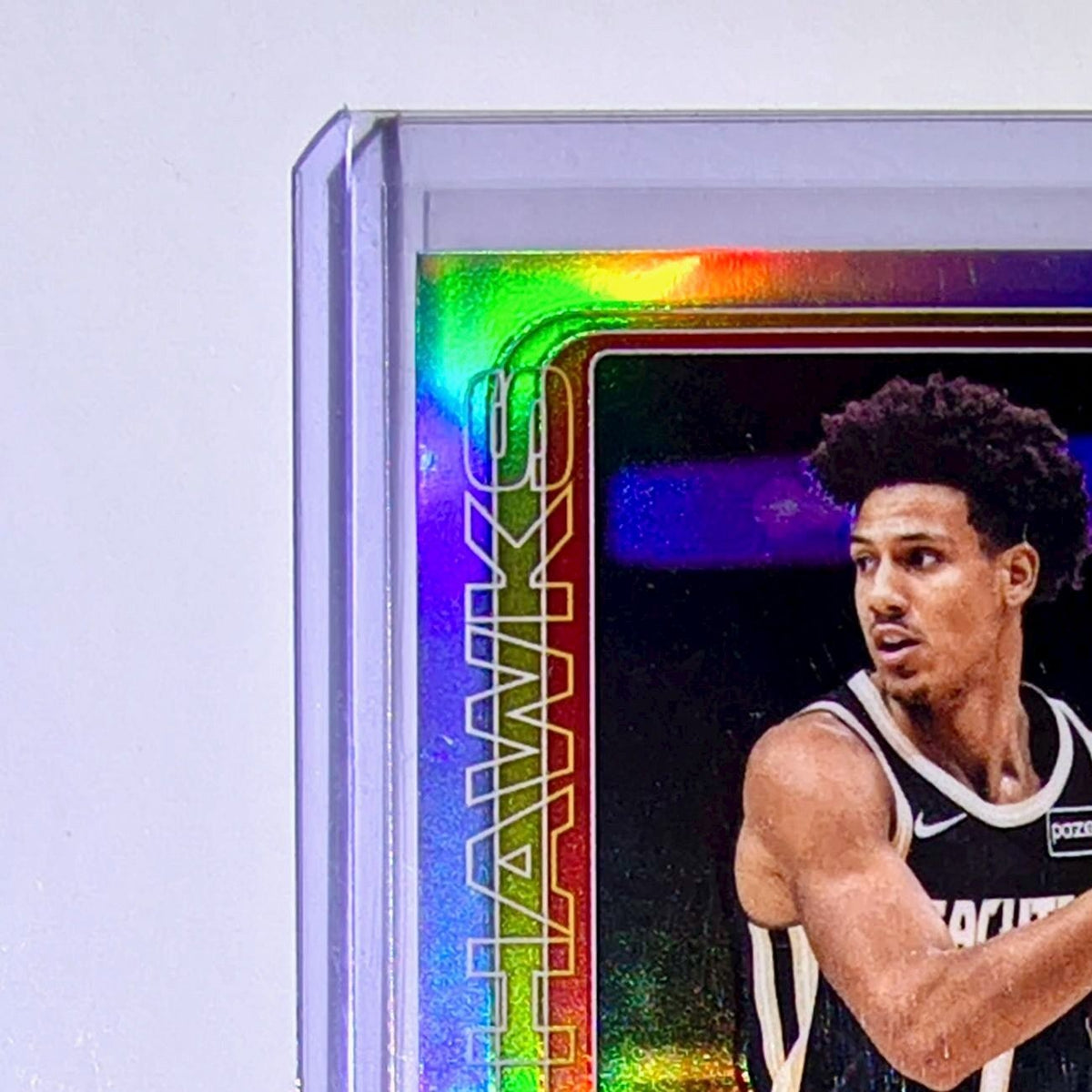 Jalen Johnson 2025-26 NBA Topps Chrome Update Refractor #49 Card Atlanta Hawks