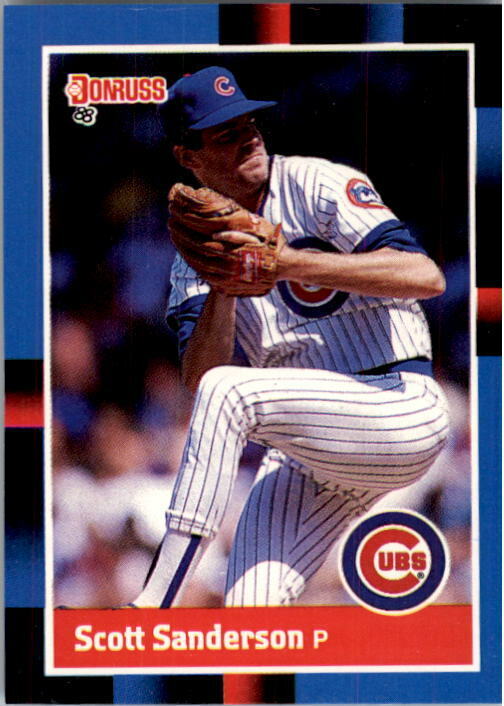 1988 Scott Sanderson Donruss Baseball Card #646