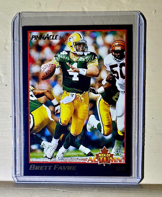 Brett Favre 1993 Score Pinnacle NFL Men of Autumn #37 Football Card Packers