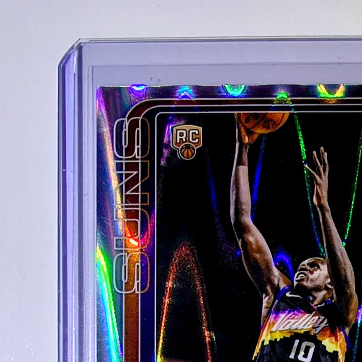 Khaman Maluach Rookie 2025-26 NBA Topps Chrome Update RayWave Refractor #160