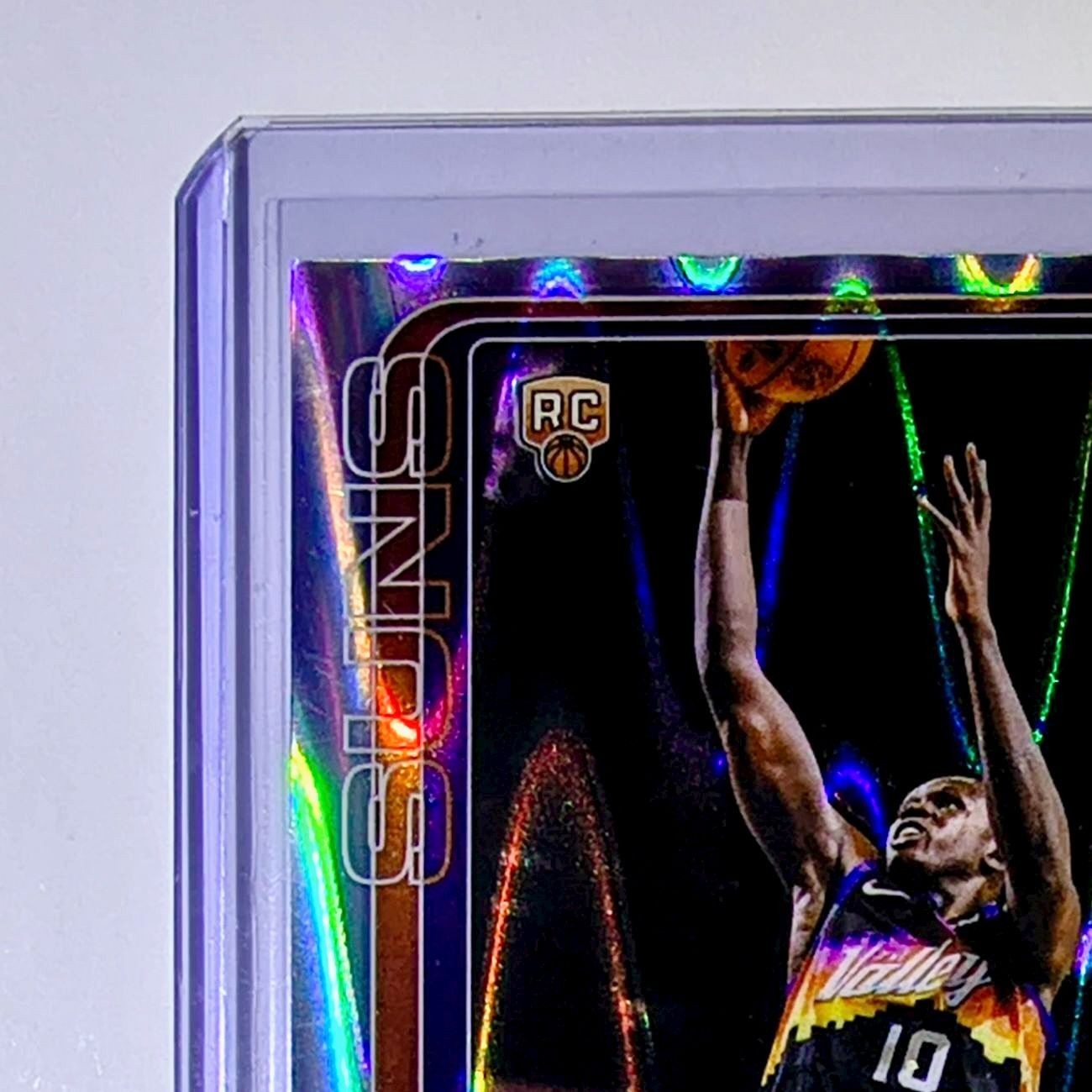 Khaman Maluach Rookie 2025-26 NBA Topps Chrome Update RayWave Refractor #160
