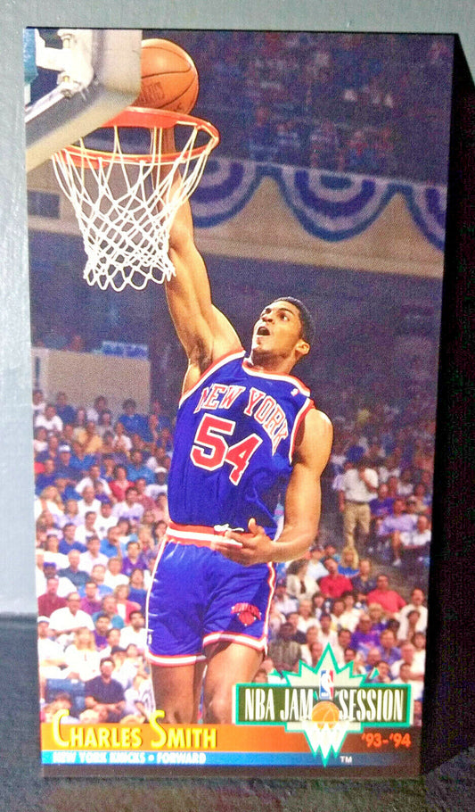 1993-94 Charles Smith #153 Fleer NBA Jam Session Basketball Card 