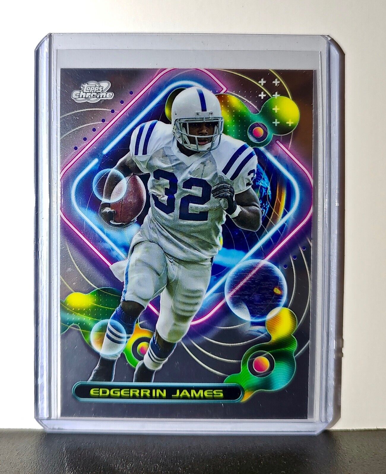 Edgerrin James 2023 Topps Chrome Cosmic NFL #272 Card Indianapolis Colts