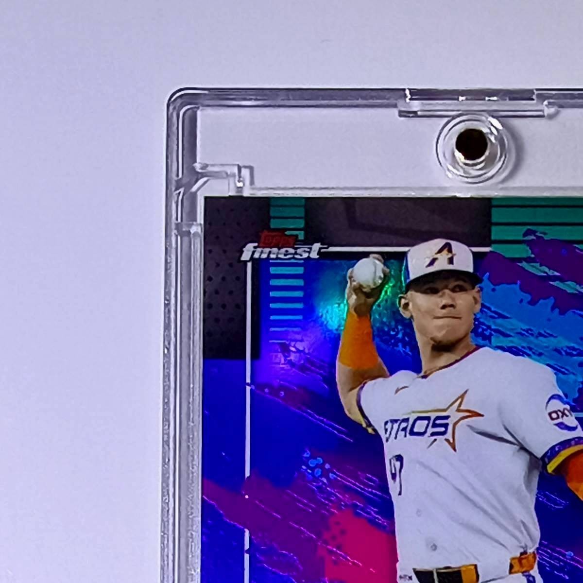 Kenedy Corona Rookie 2026 MLB Topps Finest FA-KC Autograph Refractor Card 56/150