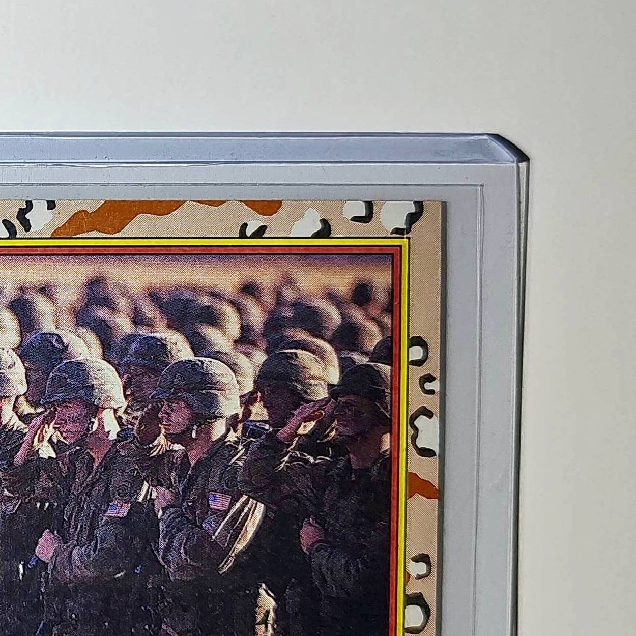 Airborne Unit 1991 Topps Desert Storm #68 Card