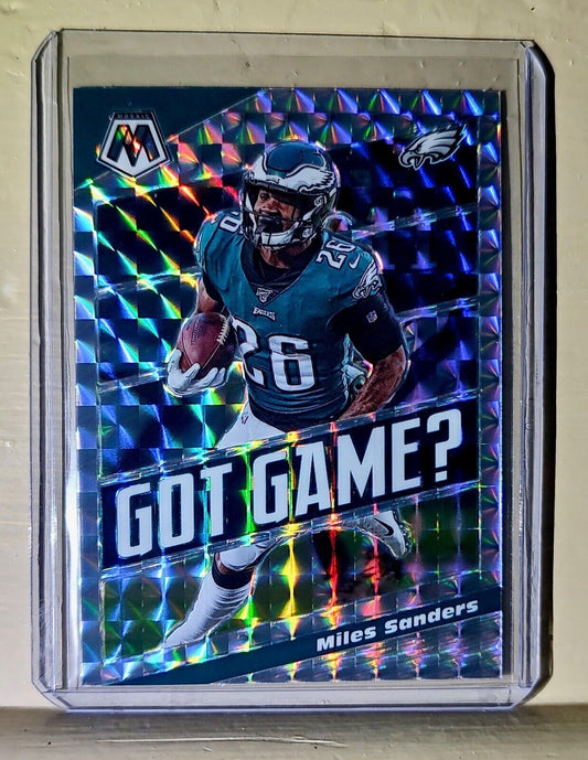 Miles Sanders 2019 Panini Prizm Mosaic Got Game #GG7 NFL Card Eagles