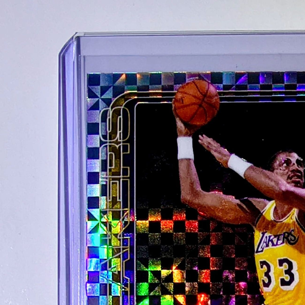 Kareem Abdul-Jabbar 2025-26 NBA Topps Chrome Update X-Fractor #144 Card Lakers
