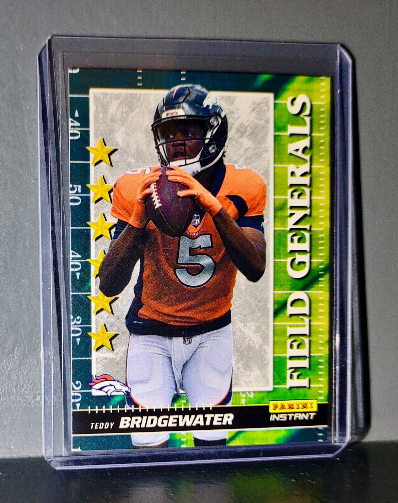 Teddy Bridgewater 2021 Panini NFL Field Generals #10 Rookie Card 1 of 2088