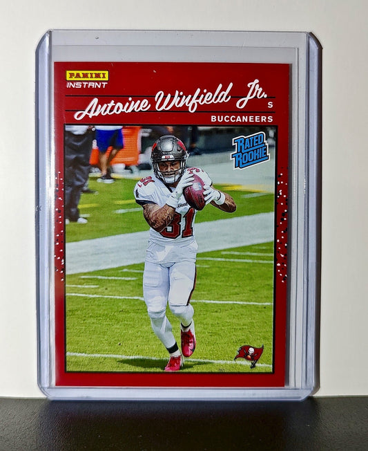 Antoine Winfield Jr Rookie 2020 Panini NFL #41 Rated Rookie Tampa Bay Buccaneers
