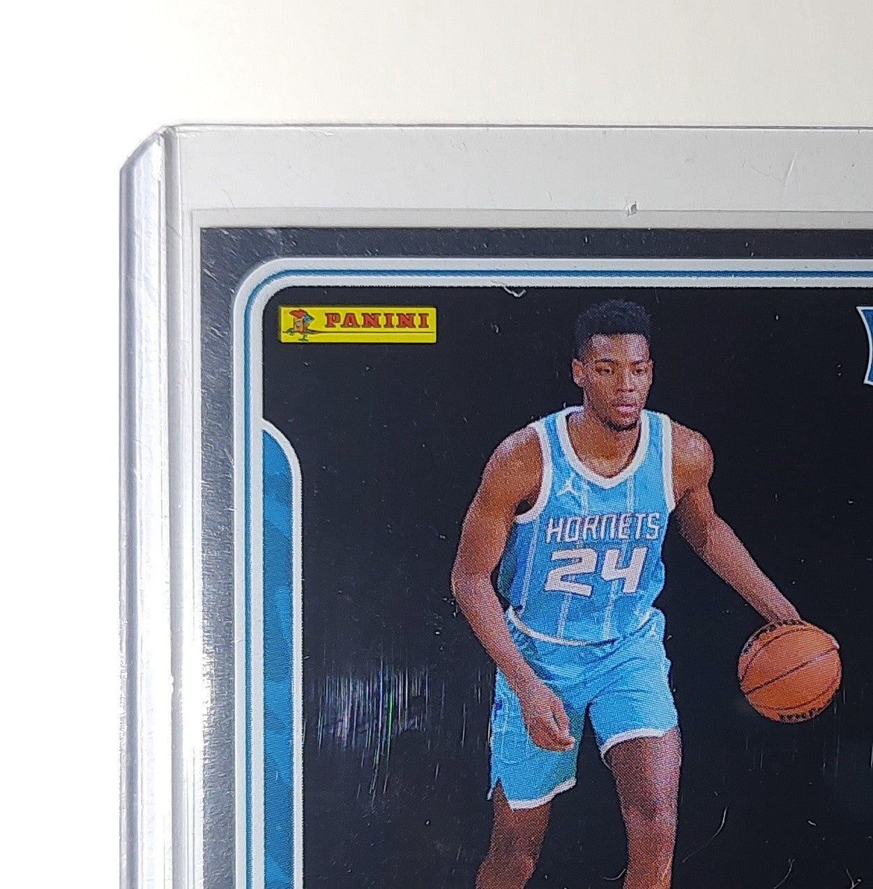 Brandon Miller Rookie 2023-24 Panini NBA Sticker Foil Card #72 Charlotte Hornets