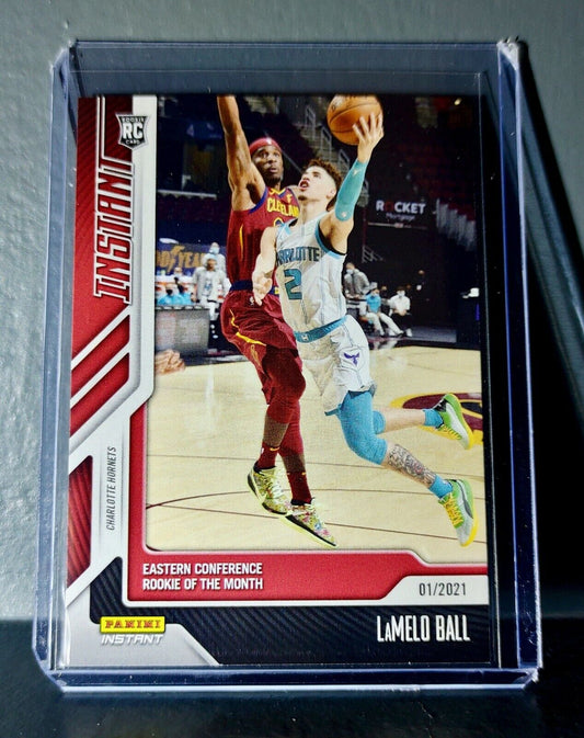 Lamelo Ball 2020-21 Panini NBA Instant #65 Rookie Basketball Card 1 of 1667