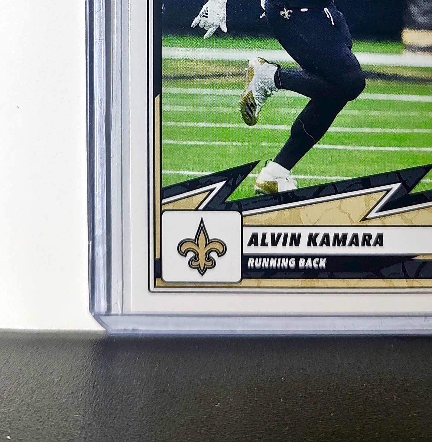 Alvin Kamara 2025 Panini NFL #11 Sticker Card New Orleans Saints