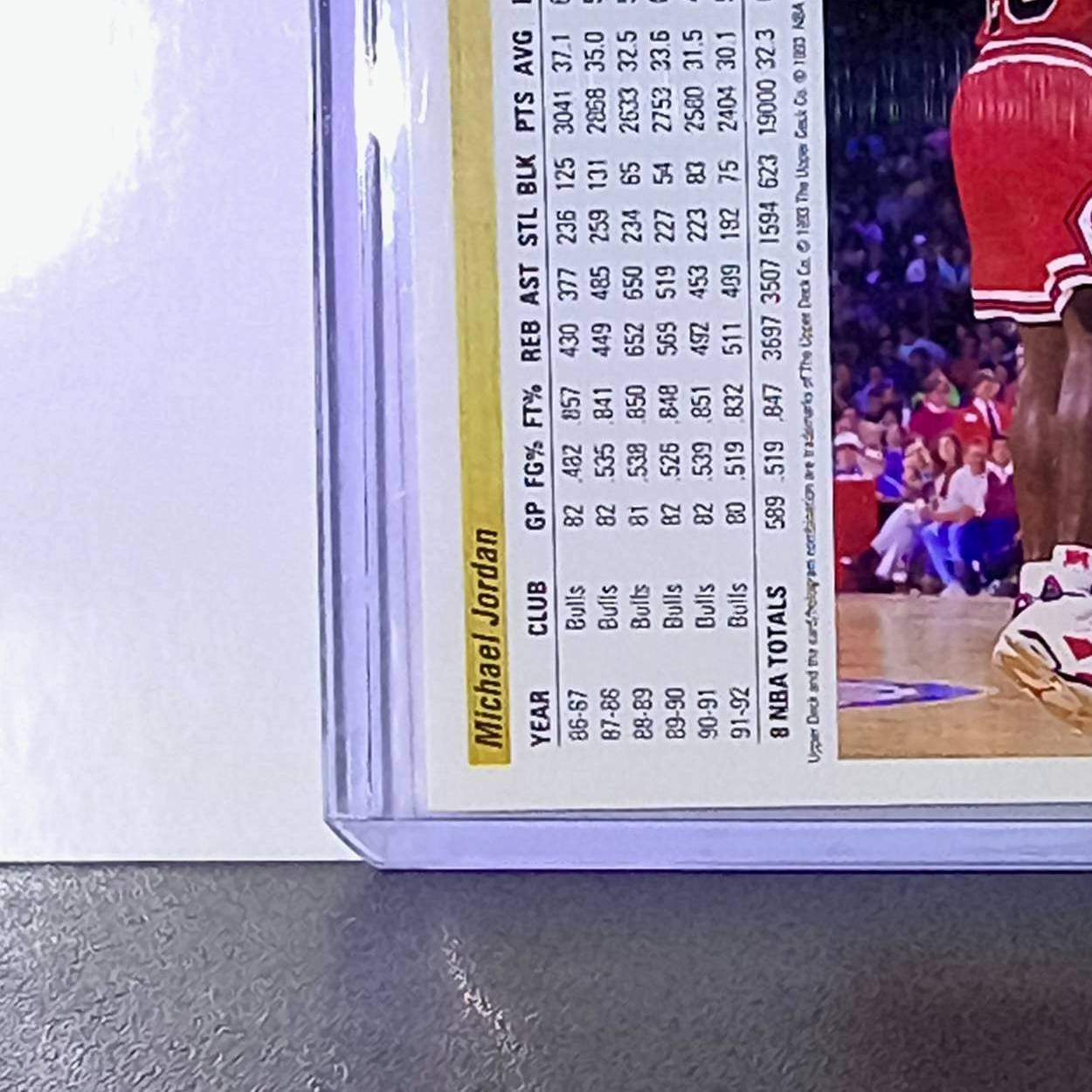 Michael Jordan 1992-93 Upper Deck McDonald's #P5 Basketball Card Chicago Bulls