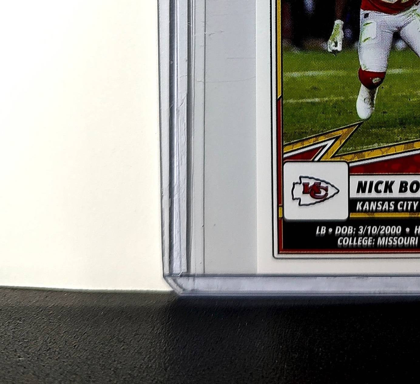 Nick Bolton 2025 Panini NFL #257 Sticker Kansas City Chiefs