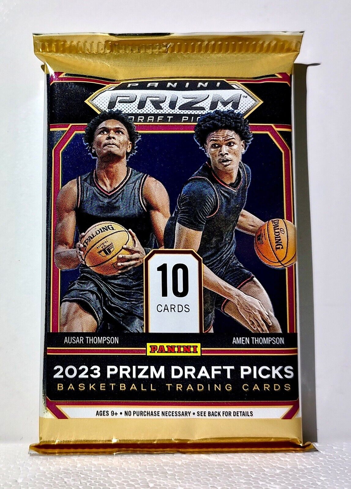 2023-24 Panini Prizm Draft Picks Basketball Cards Pack - Sealed, 10 cards