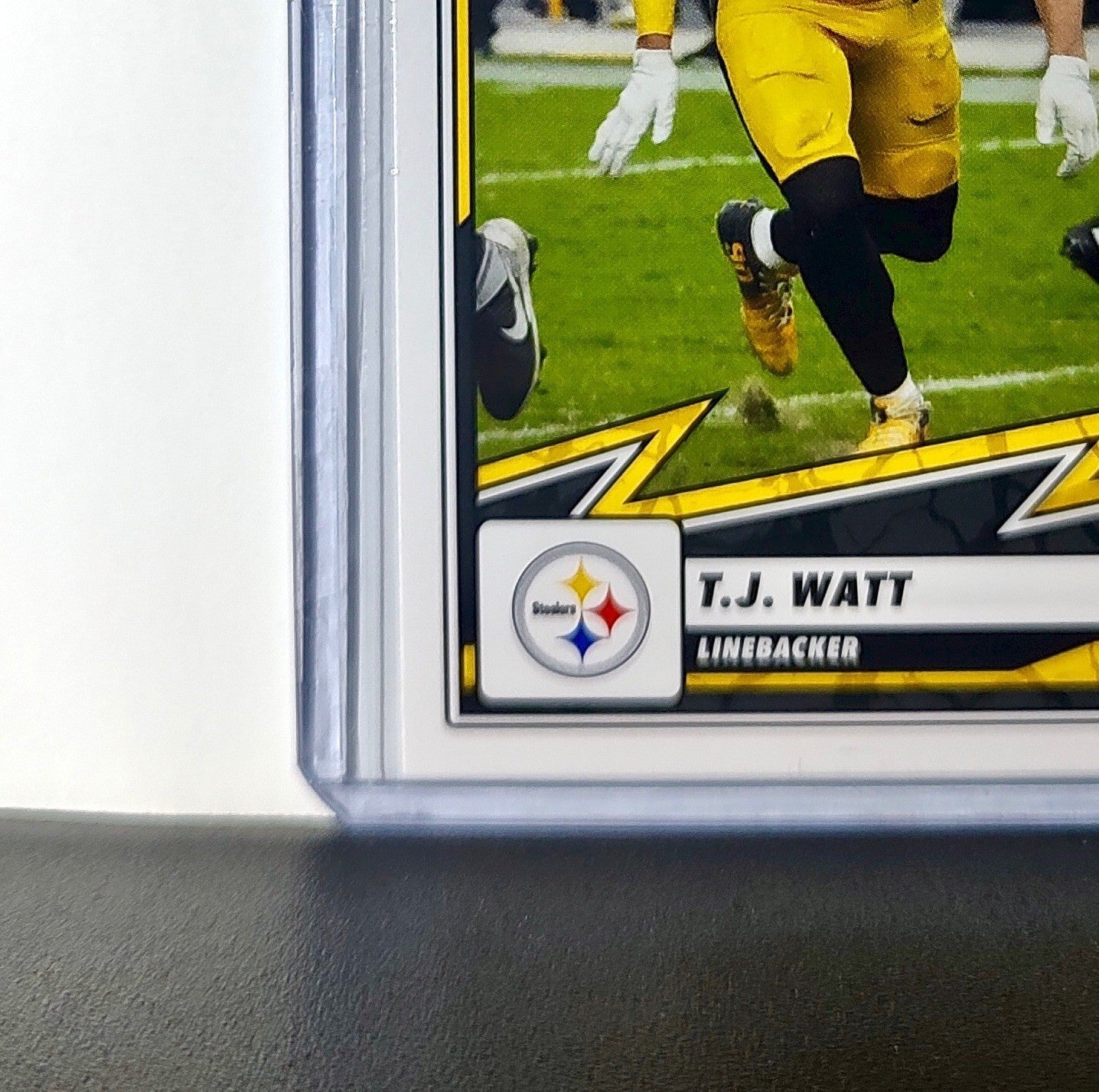 T.J. Watt 2025 Panini NFL #53 Sticker Card Pittsburgh Steelers