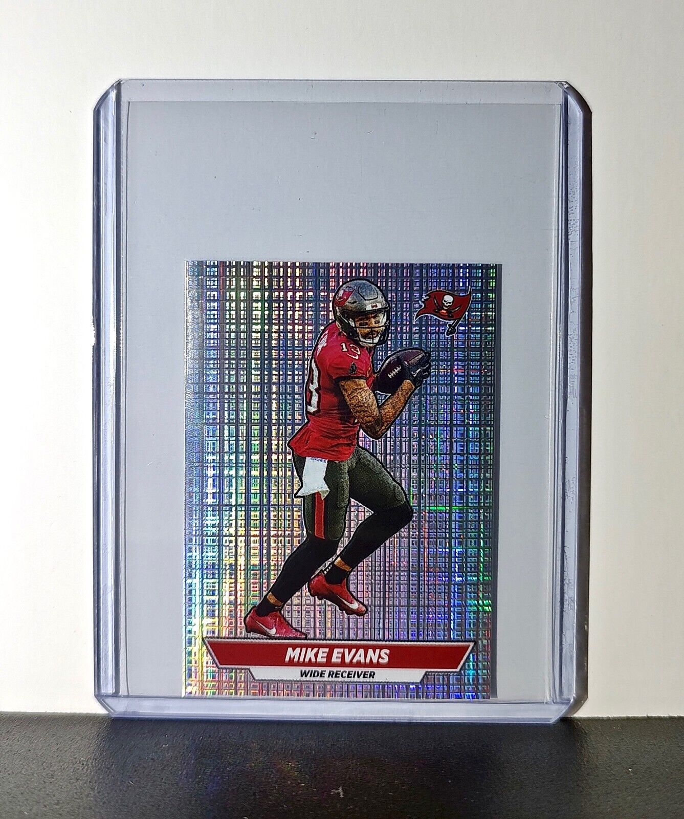 Mike Evans 2024 Panini NFL Sticker #474 Foil Tampa Bay Buccaneers