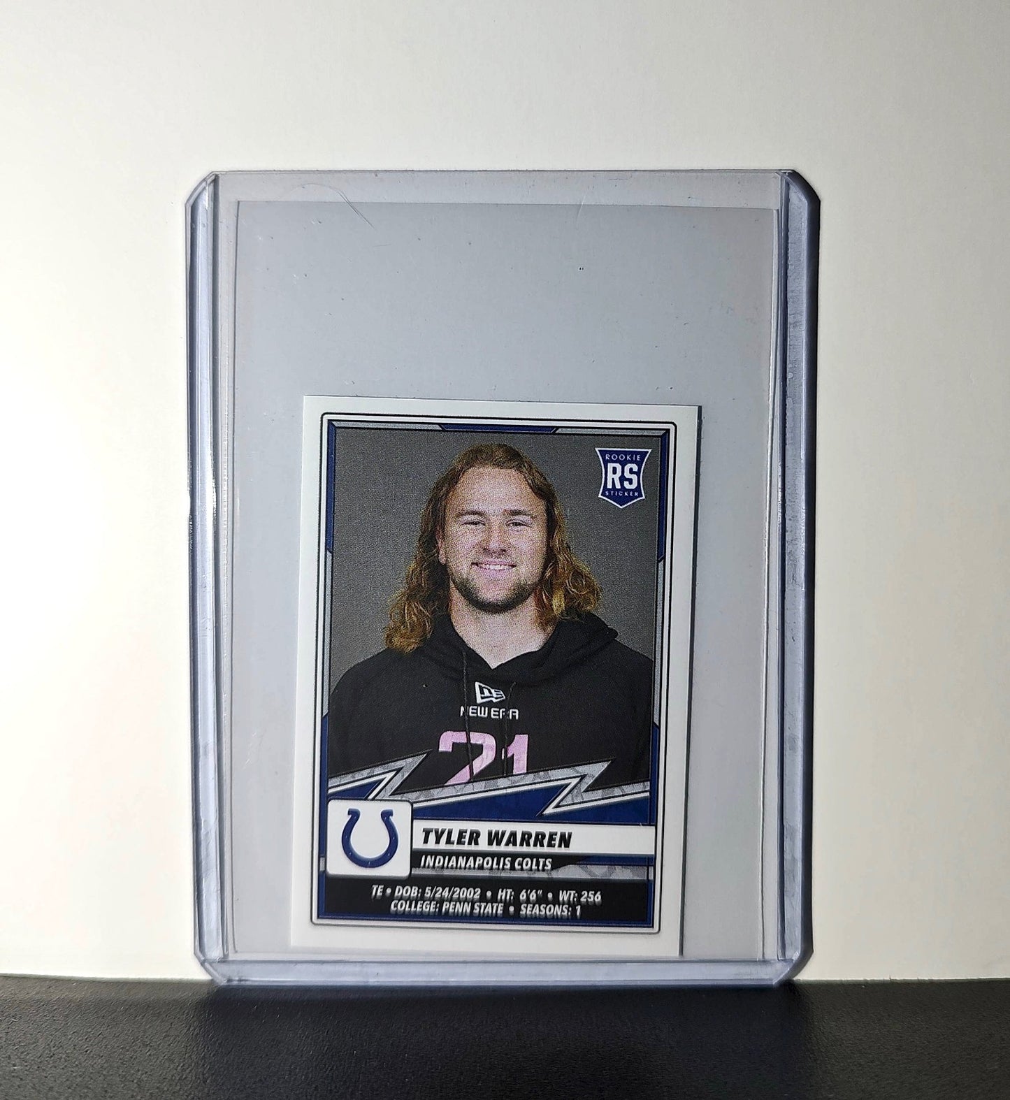 Tyler Warren Rookie 2025 Panini NFL #191 Sticker Colts