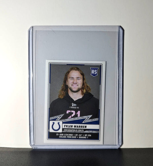 Tyler Warren Rookie 2025 Panini NFL #191 Sticker Colts
