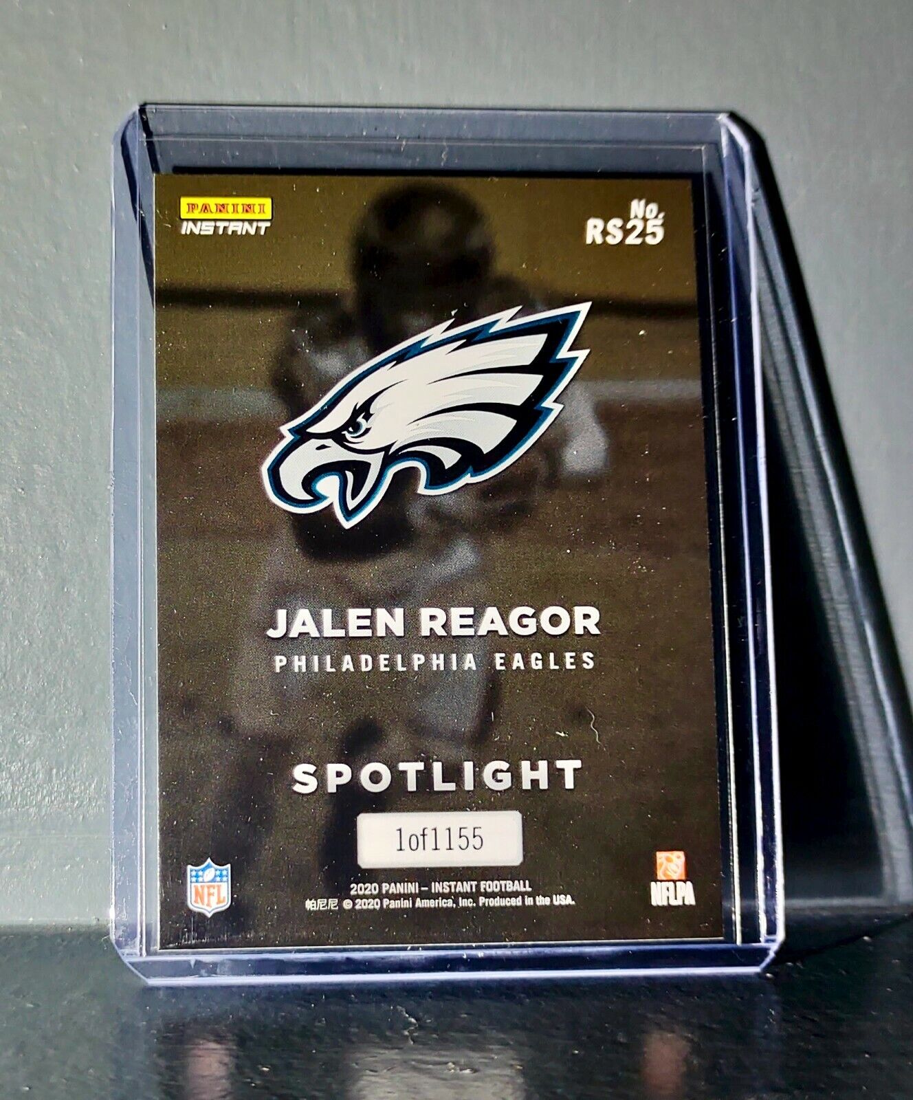 Jalen Reagor 2020 Panini NFL Rookie Spotlight #25 Football Card 1 of 1155