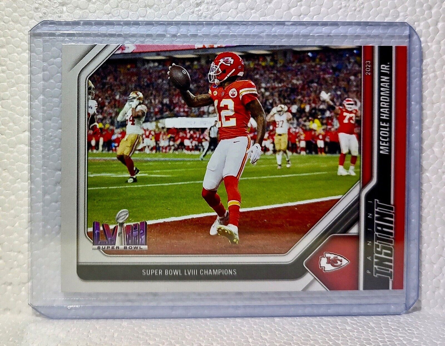 Mecole Hardman Jr. 2023 Panini NFL Superbowl LVIII Champions #9 Card Chiefs