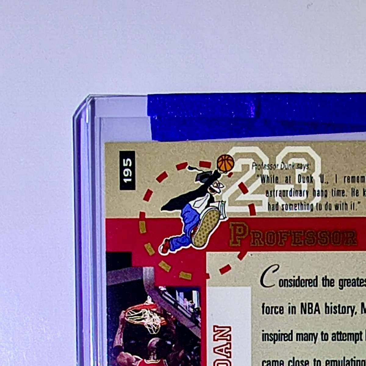 Michael Jordan 1995-96 Upper Deck Collector's Choice #195 Card Chicago Bulls