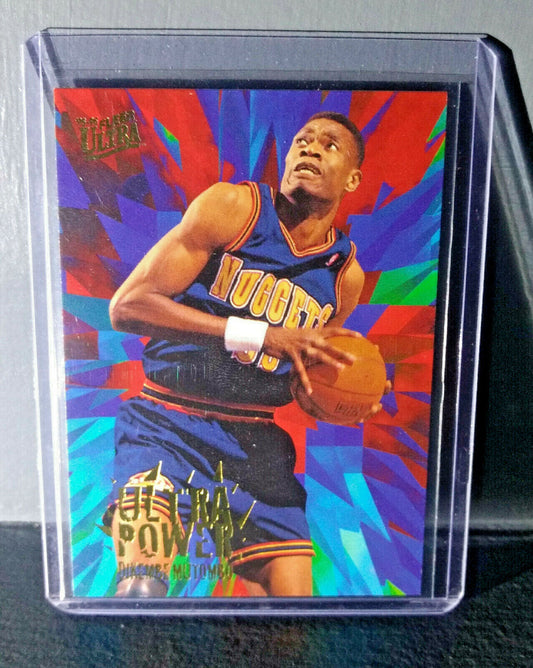 1995-96 Dikembe Mutombo Fleer Ultra #7 Ultra Power Basketball Card