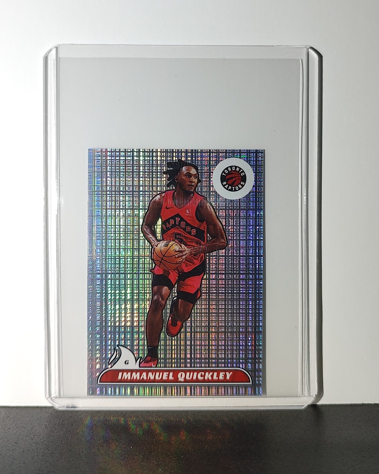 Immanuel Quickley 2024-25 Panini NBA #280 Sticker Card Toronto Raptors