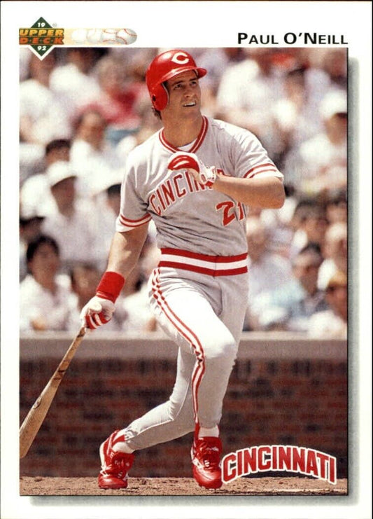 Paul O'Neill 1992 Upper Deck MLB #464 Baseball Card Cincinnati Reds