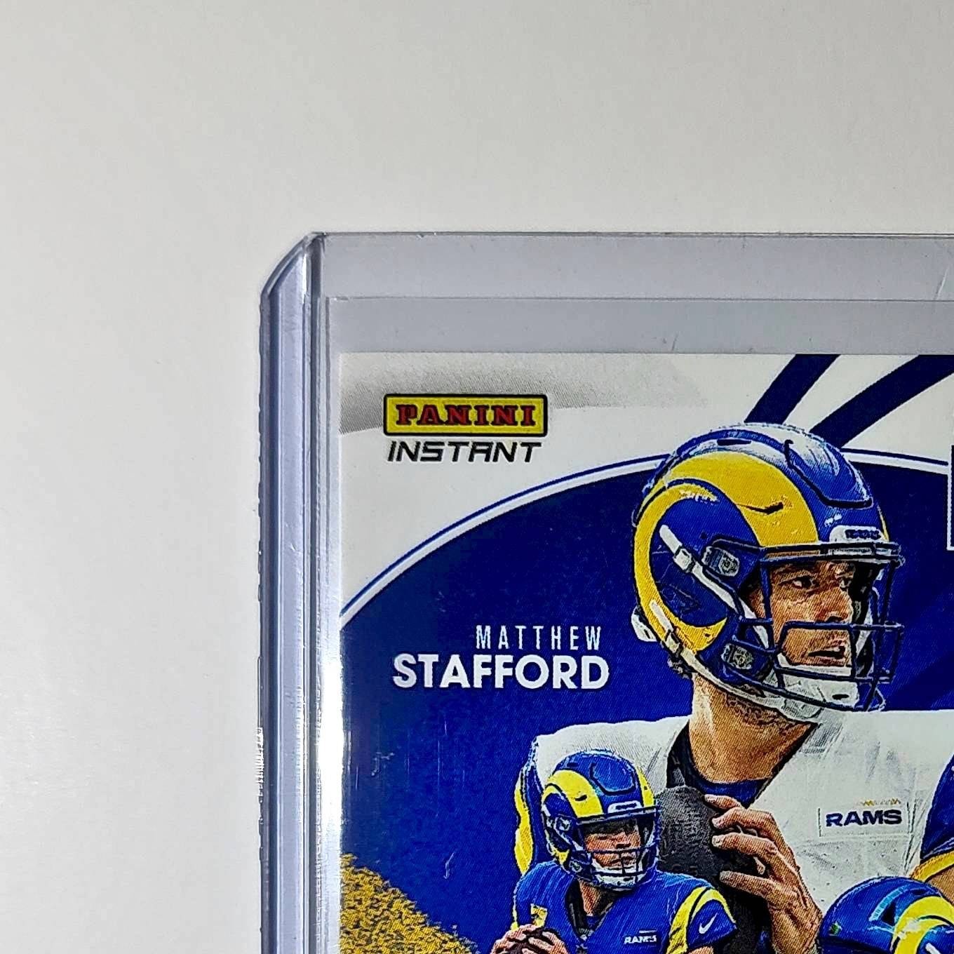 Matthew Stafford 2025 Panini NFL MVP Football Card Las Angeles Rams 1 of 1978