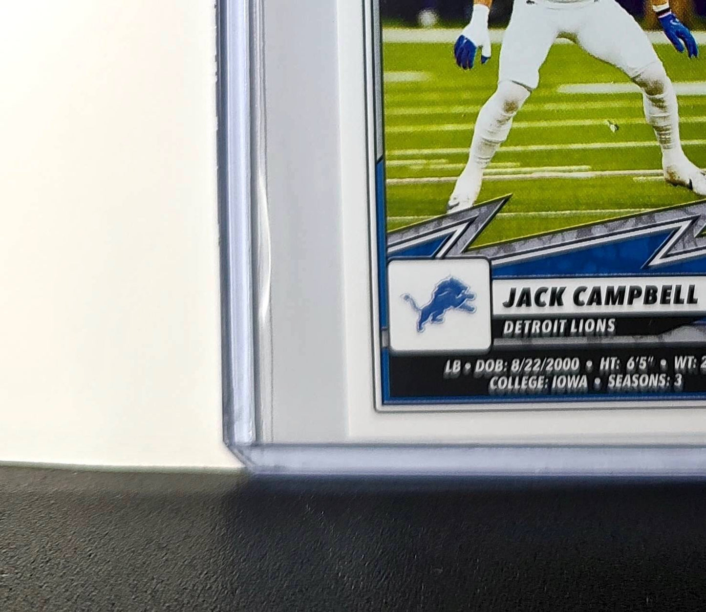 Jack Campbell 2025 Panini NFL #385 Sticker Detroit Lions