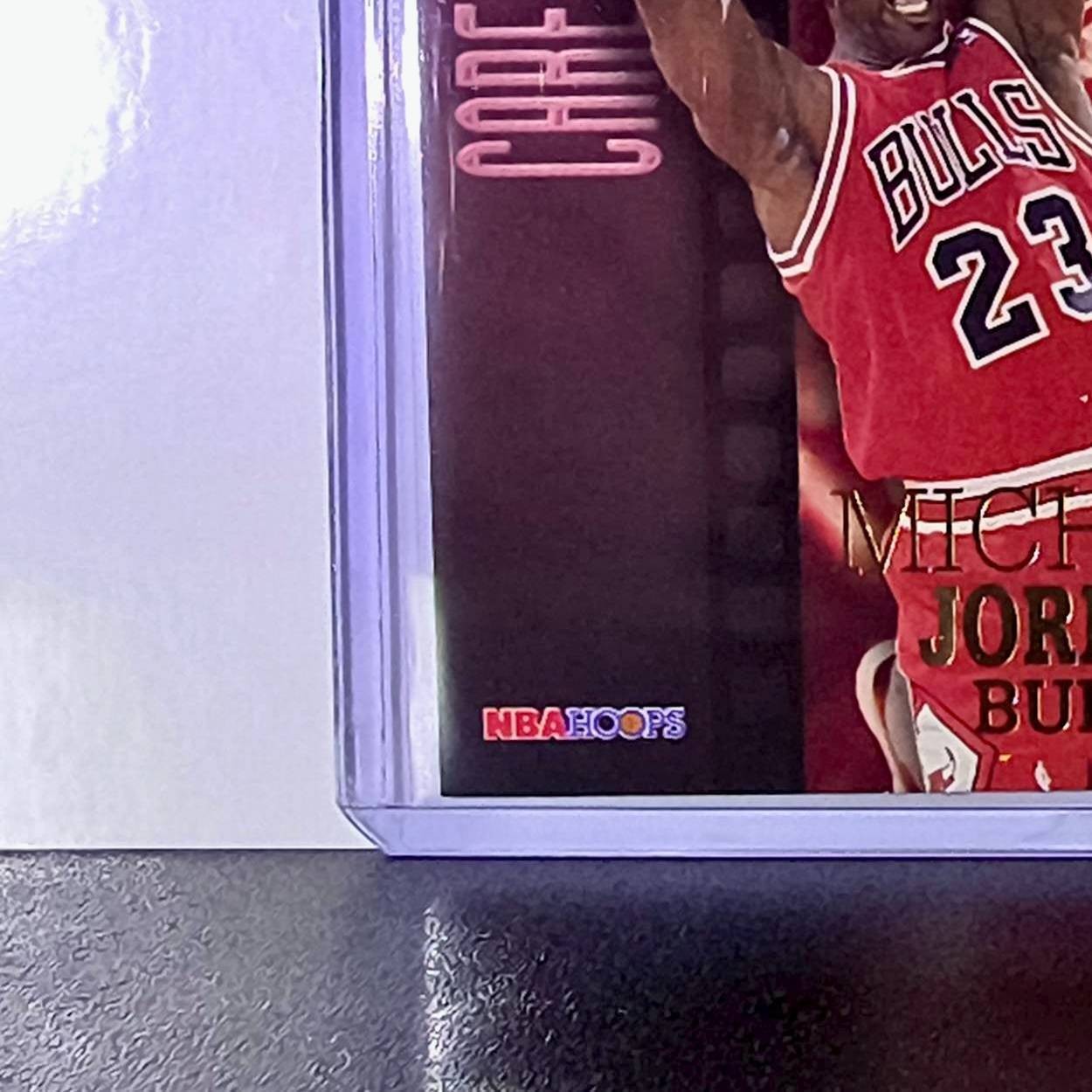 Michael Jordan 1996-97 Hoops  Career Best Game 335 Basketball Card Chicago Bulls