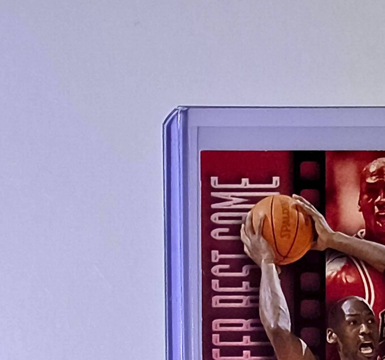 Michael Jordan 1996-97 NBA Hoops Career Best Game #335 Card Chicago Bulls