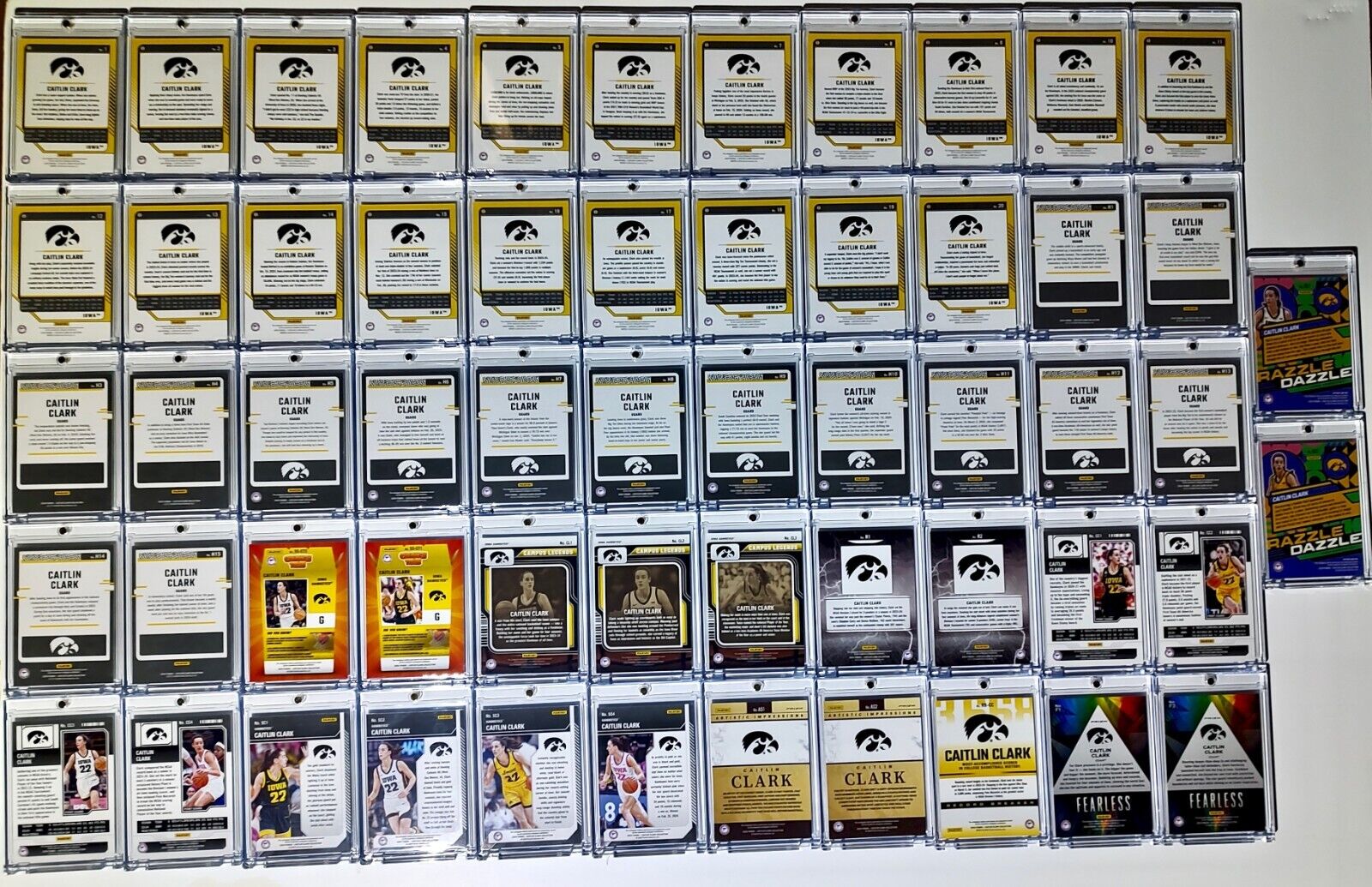2024 Caitlin Clark Panini Collection Complete Set Basketball Cards Iowa Hawkeyes