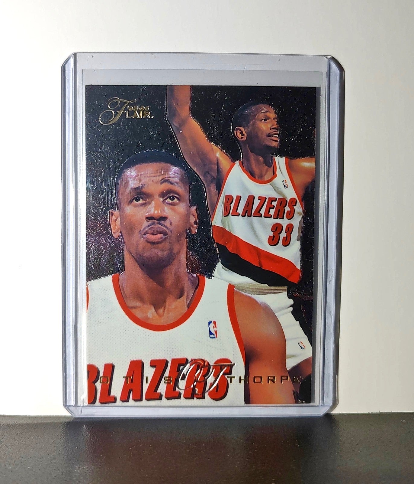 Otis Thorpe 1995-96 Flair NBA #114 Card Detroit Pistons