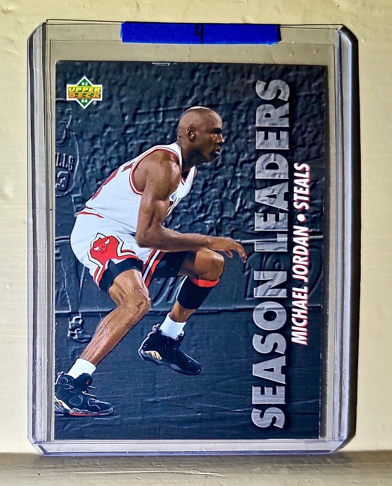 Michael Jordan 1993-94 Upper Deck NBA Season Leaders #171 Basketball Card