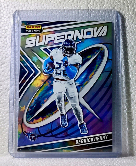 Derrick Henry 2023 Panini NFL #10 Supernova Football Card Tennessee Titans 1/481