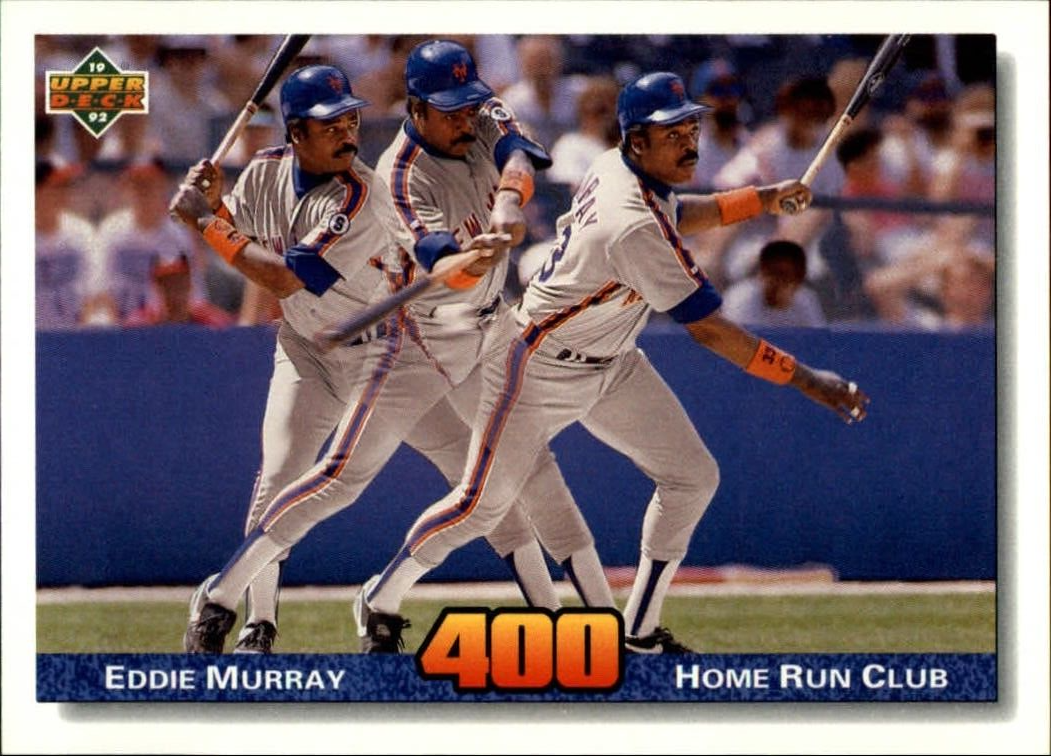 Eddie Murray 1992 Upper Deck MLB #728 Baseball Card New York Mets