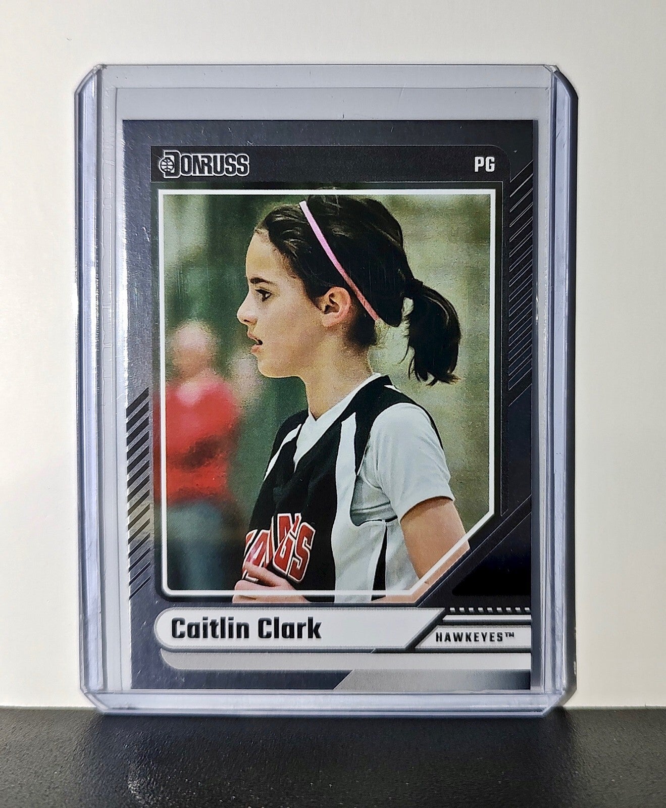 Caitlin Clark 2024 Silver Foil Panini Donruss #17 Basketball Card Iowa Hawkeyes