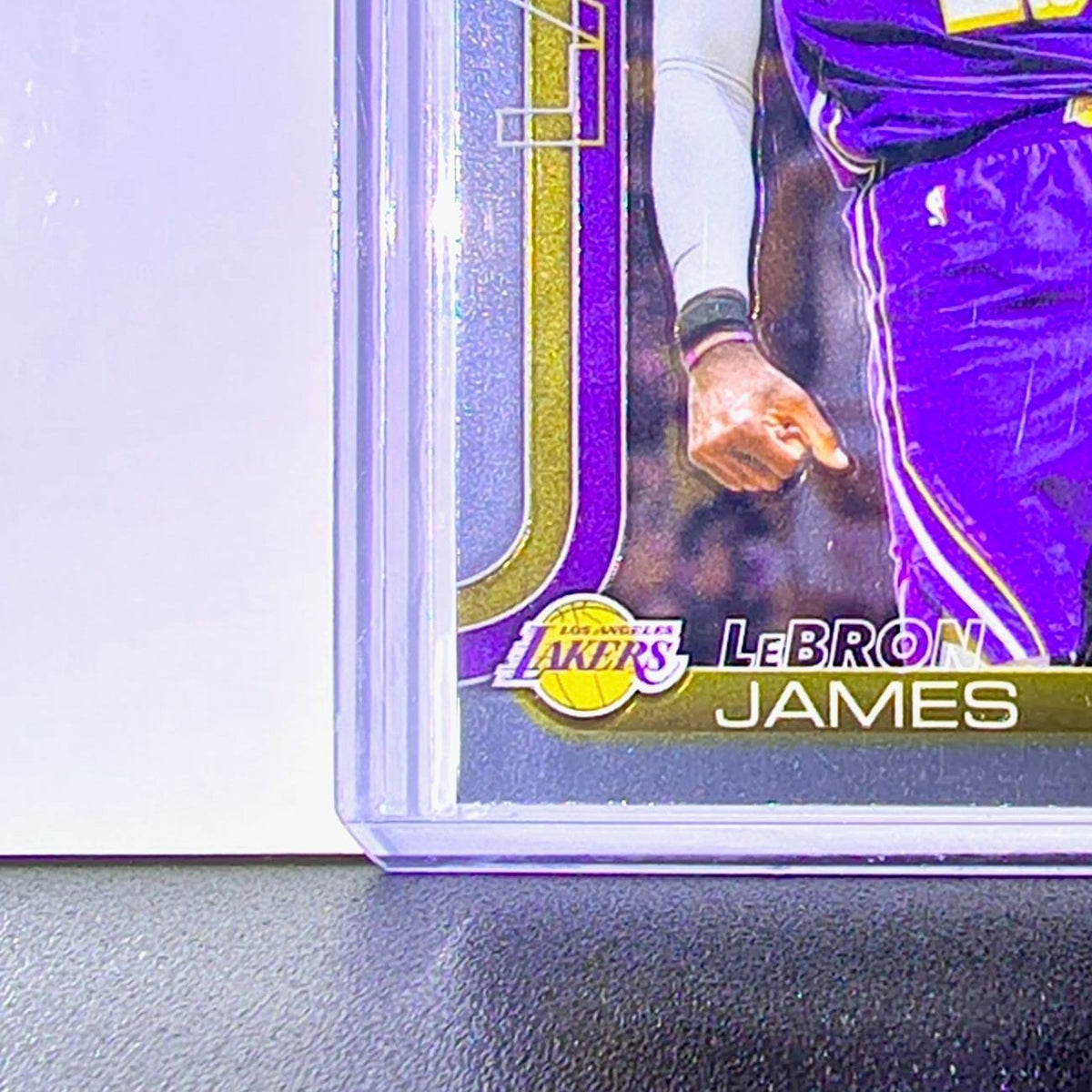LeBron James 2025-26 NBA Topps Chrome Update #1 Card Los Angeles Lakers