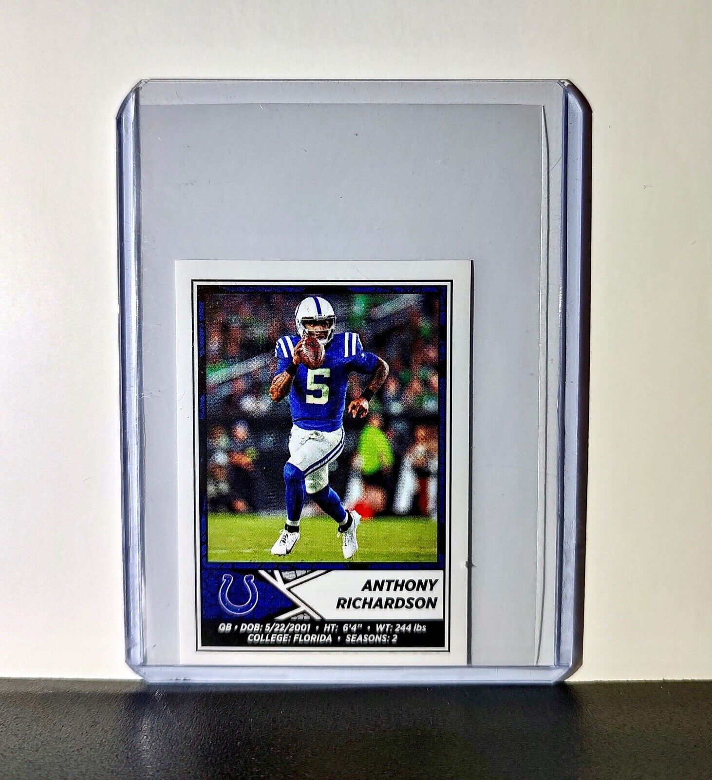 Anthony Richardson 2024 Panini NFL Sticker #187 Indianapolis Colts