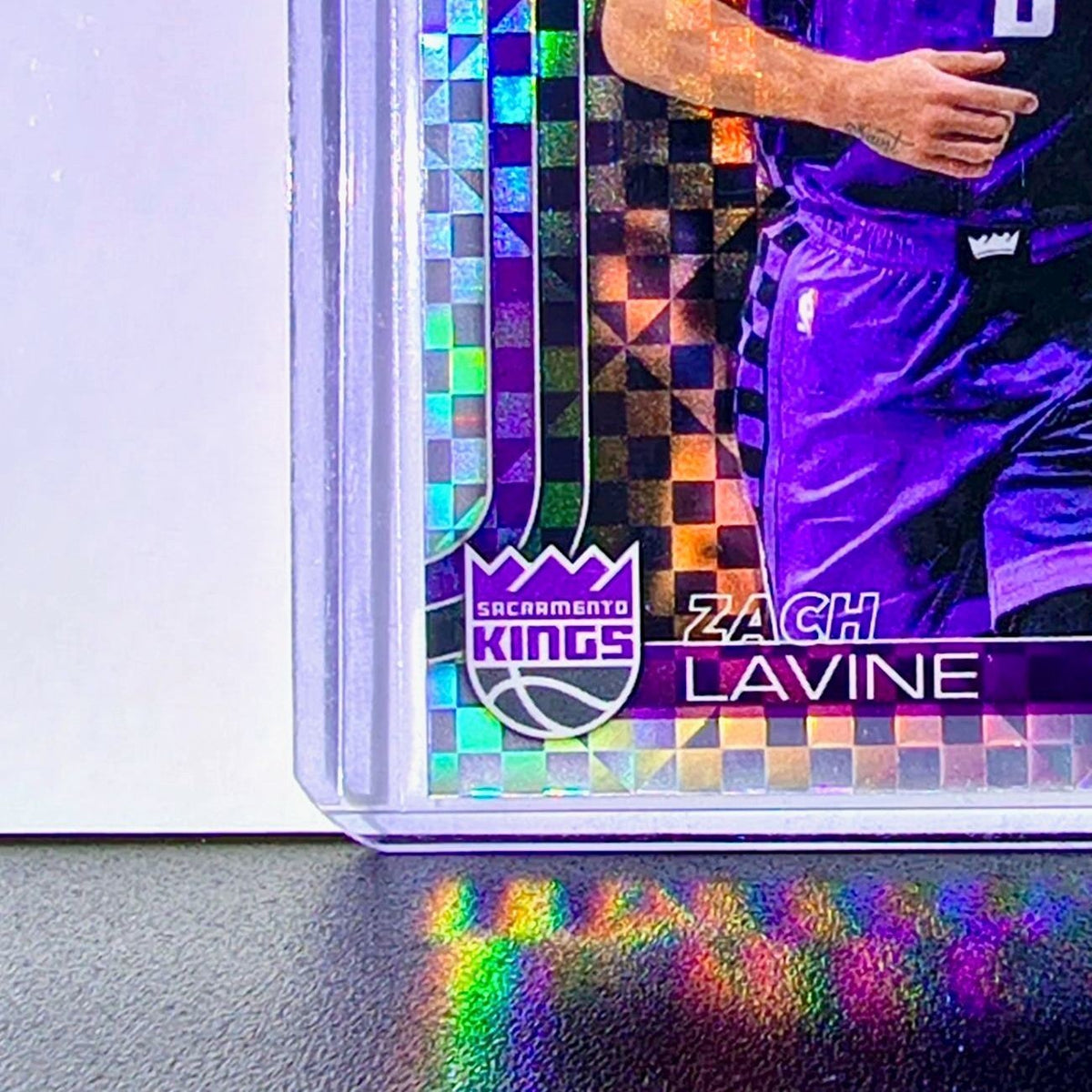 Zach LaVine 2025-26 NBA Topps Chrome Update X-Fractor #63 Card Sacramento Kings